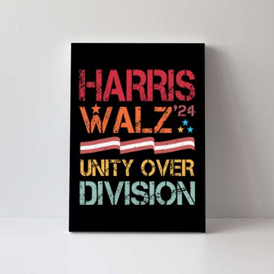 Harris Waltz 2024 Unity Over Division Canvas