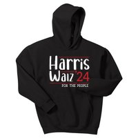 Harris Walz 2024 Harris Waltz 2024 Kids Hoodie