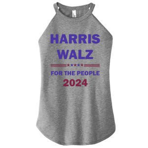 Harris Waltz 2024 For The People Kamala Harris Tim Waltz Women's Perfect Tri Rocker Tank