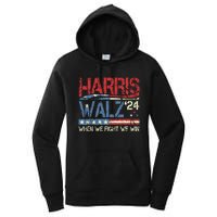 Harris Waltz 2024 Election Kamala Harris Tim Walz 2024 Women's Pullover Hoodie