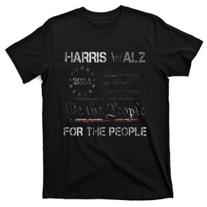 Harris Waltz 2024 For The People Kamala Harris Tim Waltz T-Shirt