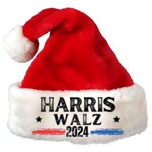 Harris Walz 2024 Kamala Rally Premium Christmas Santa Hat