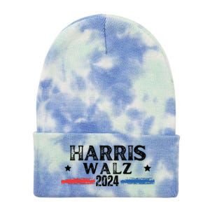 Harris Walz 2024 Kamala Rally Tie Dye 12in Knit Beanie