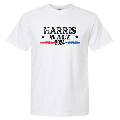 Harris Walz 2024 Kamala Rally Garment-Dyed Heavyweight T-Shirt