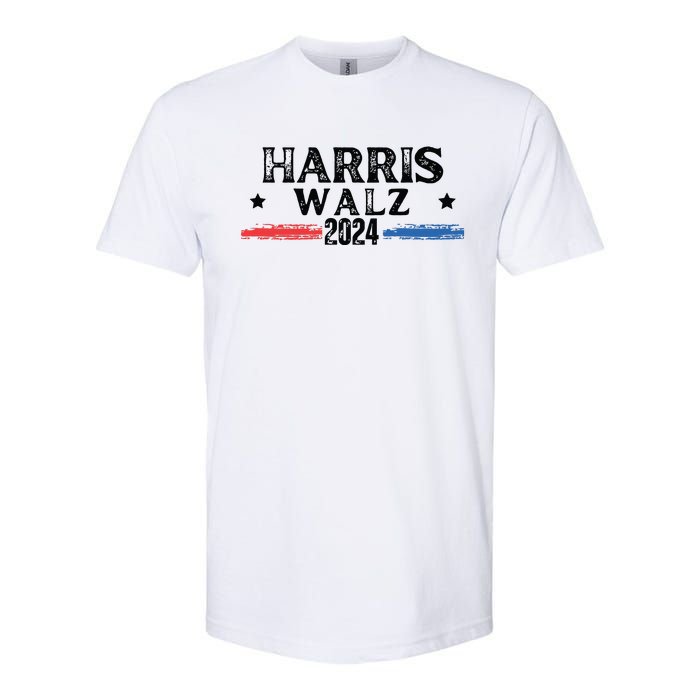 Harris Walz 2024 Kamala Rally Softstyle CVC T-Shirt