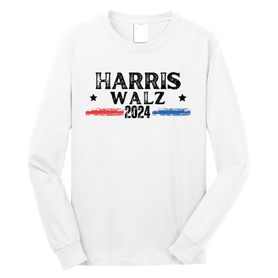 Harris Walz 2024 Kamala Rally Long Sleeve Shirt