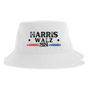 Harris Walz 2024 Kamala Rally Sustainable Bucket Hat