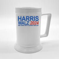 Harris Walz 2024 We Are Not Going Back Political Beer Stein