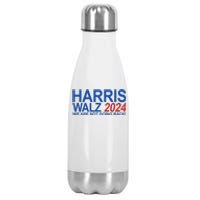 Harris Walz 2024 We Are Not Going Back Political Stainless Steel Insulated Water Bottle