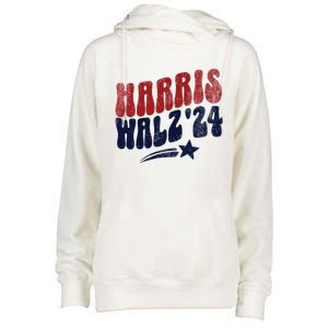 Harris Walz 2024 Kamala Harris Social Club Womens Funnel Neck Pullover Hood