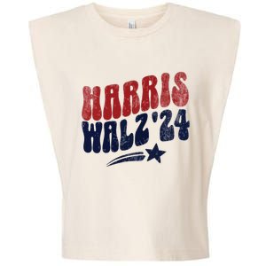 Harris Walz 2024 Kamala Harris Social Club Garment-Dyed Women's Muscle Tee