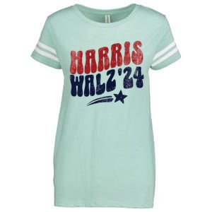 Harris Walz 2024 Kamala Harris Social Club Enza Ladies Jersey Football T-Shirt