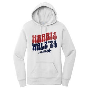 Harris Walz 2024 Kamala Harris Social Club Women's Pullover Hoodie