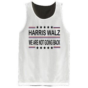 Harris Walz 2024 We Are Not Going Back Kamala Harris Mesh Reversible Basketball Jersey Tank