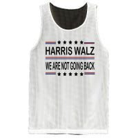 Harris Walz 2024 We Are Not Going Back Kamala Harris Mesh Reversible Basketball Jersey Tank