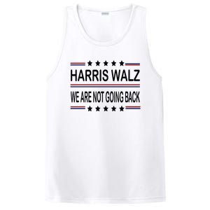 Harris Walz 2024 We Are Not Going Back Kamala Harris PosiCharge Competitor Tank