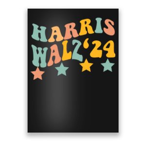 Harris Walz 2024 President Election Harris Waltz Poster