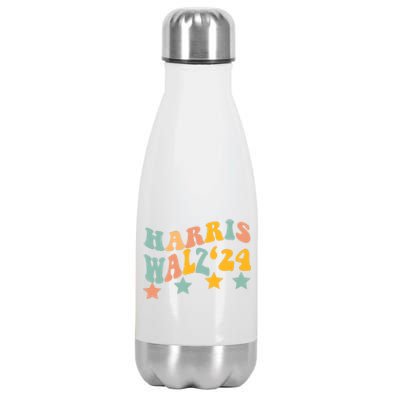 Harris Walz 2024 President Election Harris Waltz Stainless Steel Insulated Water Bottle