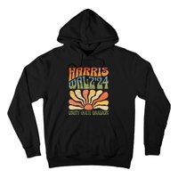 Harris Waltz 2024 Unity Over Division Kamala Harris Tim Walz Hoodie