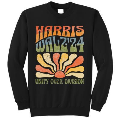 Harris Waltz 2024 Unity Over Division Kamala Harris Tim Walz Sweatshirt