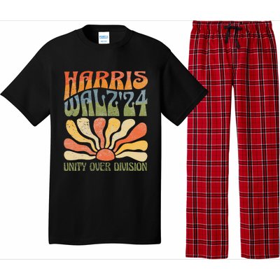 Harris Waltz 2024 Unity Over Division Kamala Harris Tim Walz Pajama Set