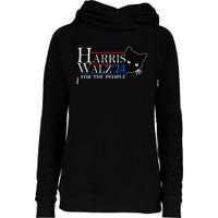 Harris Waltz 2024 For The People Cat Lady Kamala Harris 2024 Womens Funnel Neck Pullover Hood