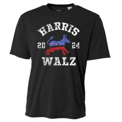 Harris Waltz 2024 Election Kamala Harris Tim Waltz 2024 Cooling Performance Crew T-Shirt