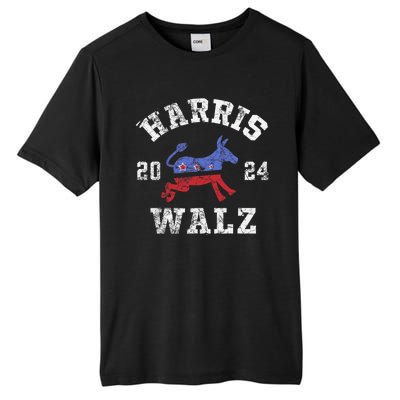 Harris Waltz 2024 Election Kamala Harris Tim Waltz 2024 Tall Fusion ChromaSoft Performance T-Shirt