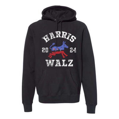 Harris Waltz 2024 Election Kamala Harris Tim Waltz 2024 Premium Hoodie