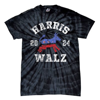 Harris Waltz 2024 Election Kamala Harris Tim Waltz 2024 Tie-Dye T-Shirt