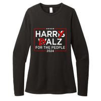 Harris Walz 24 Harry Balz For The People 2024 Democratics Womens CVC Long Sleeve Shirt