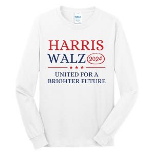 Harris Walz 2024 Kamala Walz Rally Tall Long Sleeve T-Shirt