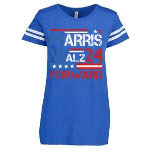 Harris Waltz 2024 Kamala Harris Tim Waltz 2024 Enza Ladies Jersey Football T-Shirt