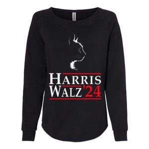 Harris Waltz 2024 Election Kamala Harris Tim Waltz 2024 Womens California Wash Sweatshirt