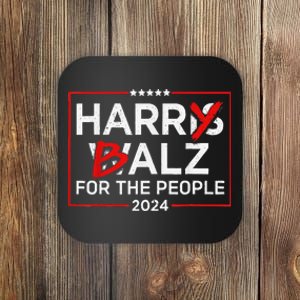 Harris Walz 24 Harry Balz For The People 2024 Democratics Coaster