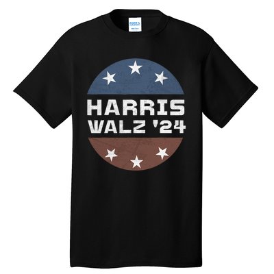 Harris Walz 2024 Campaign For President Patriotic Kamala Tall T-Shirt