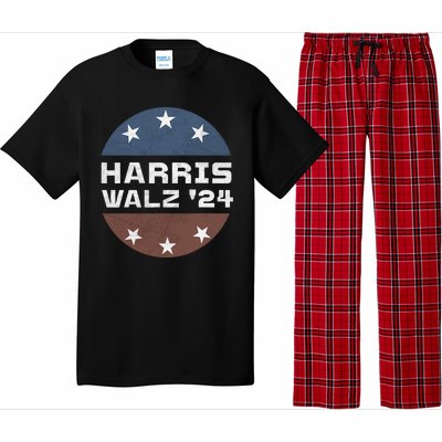 Harris Walz 2024 Campaign For President Patriotic Kamala Pajama Set