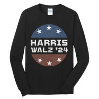 Harris Walz 2024 Campaign For President Patriotic Kamala Tall Long Sleeve T-Shirt