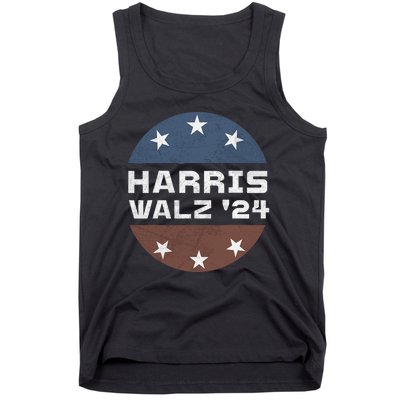 Harris Walz 2024 Campaign For President Patriotic Kamala Tank Top