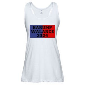 Harump Walance 2024 Harris Trump Walz Vance Funny 2024 Ladies Essential Flowy Tank