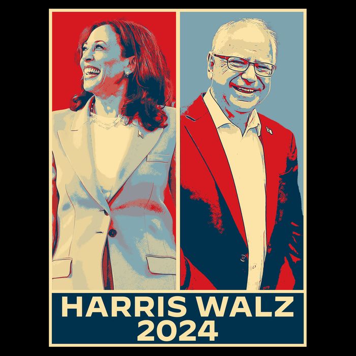 Harris Walz 2024 Kamala Harris Tim Walz For Vp Stripe Pom Pom Beanie