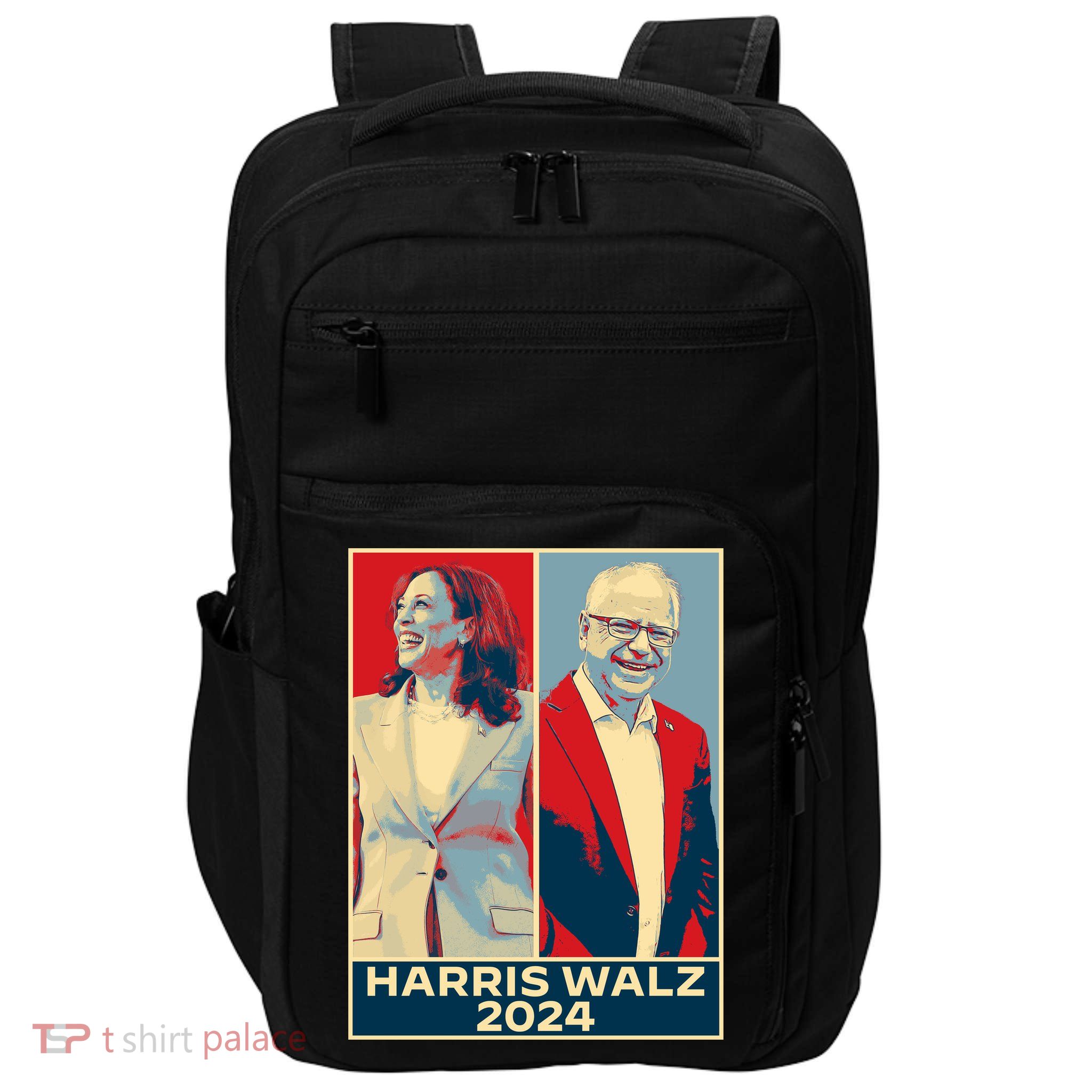 Harris Walz 2024 Kamala Harris Tim Walz For Vp Impact Tech Backpack