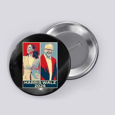 Harris Walz 2024 Kamala Harris Tim Walz For Vp Button