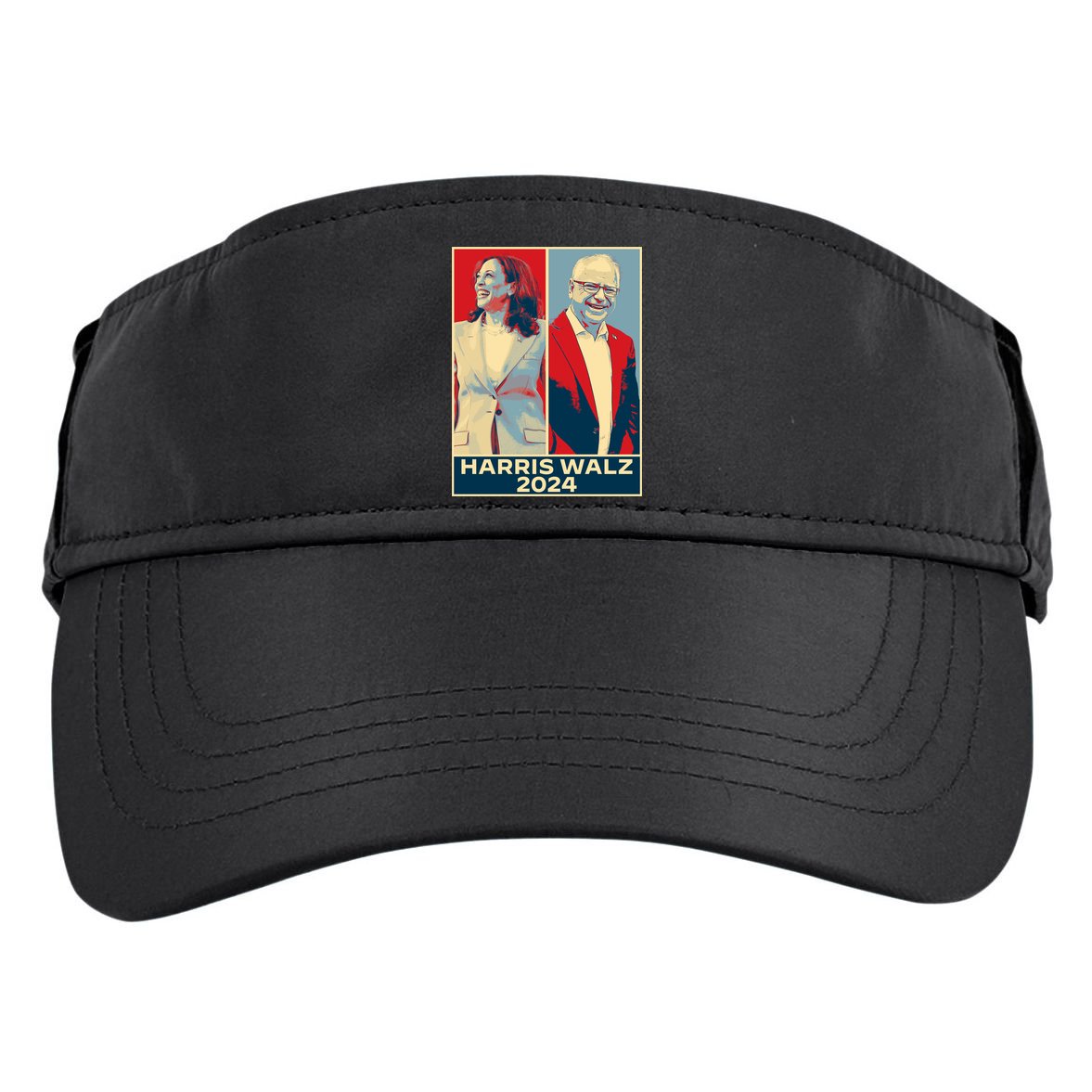 Harris Walz 2024 Kamala Harris Tim Walz For Vp Adult Drive Performance Visor