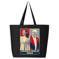 Harris Walz 2024 Kamala Harris Tim Walz For Vp 25L Jumbo Tote