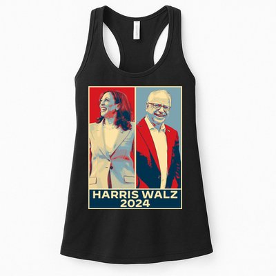 Harris Walz 2024 Kamala Harris Tim Walz For Vp Womens Tank Top