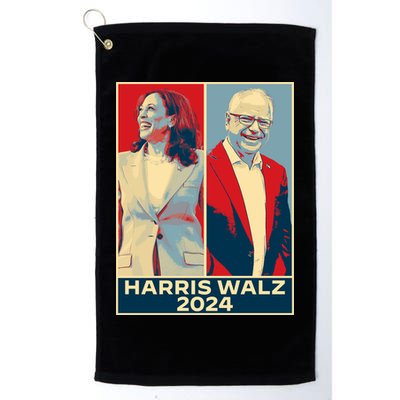 Harris Walz 2024 Kamala Harris Tim Walz For Vp Golf Towel