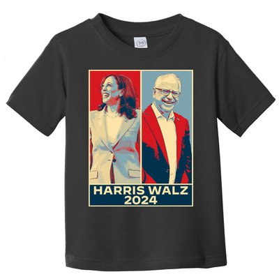 Harris Walz 2024 Kamala Harris Tim Walz For Vp Toddler T-Shirt