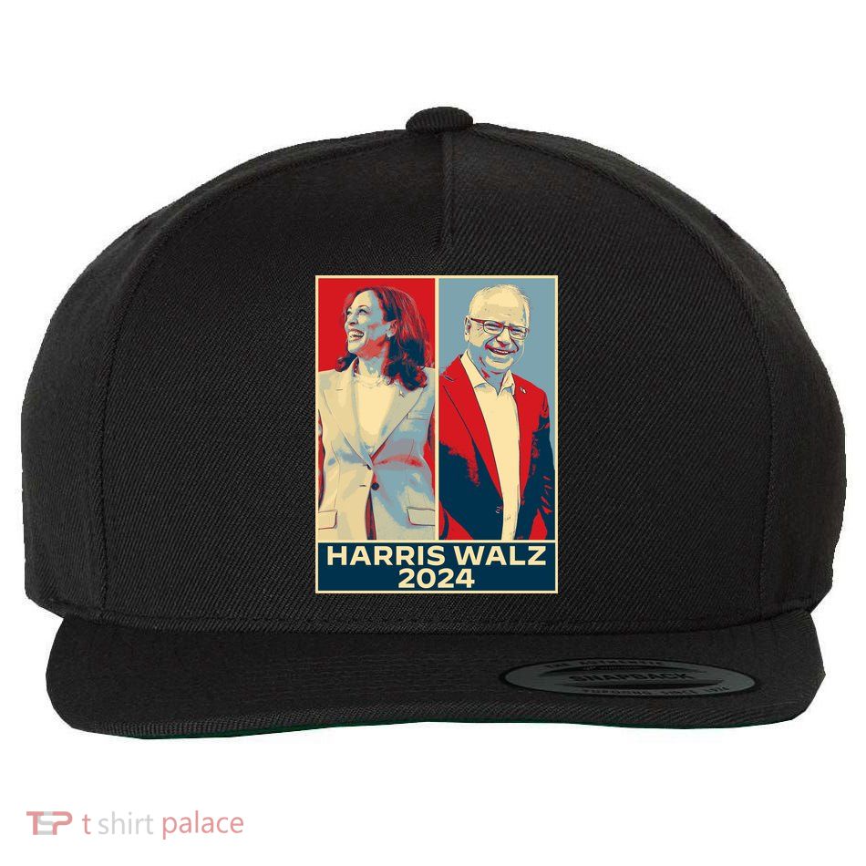 Harris Walz 2024 Kamala Harris Tim Walz For Vp Wool Snapback Cap