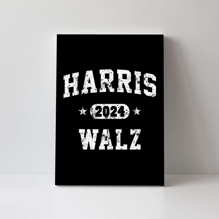 Harris Waltz 2024 For President Kamala Harris Tim Waltz 2024 Canvas